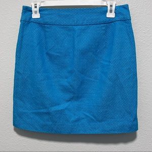 Banana Republic Turquoise Mini Skirt Size 2